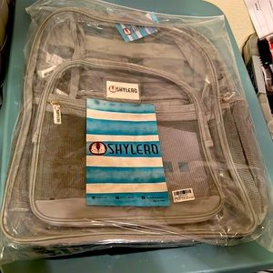 Shylero Large Clear Backpack
